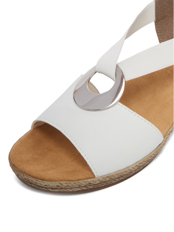 Rieker Rieker Sandalen CEO-624H6-81 Weiß
