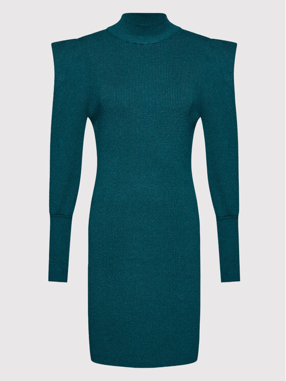 Vila Vila Strickkleid Sygga 14072663 Grün Regular Fit