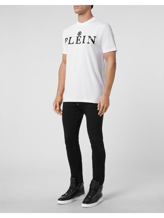 PHILIPP PLEIN PHILIPP PLEIN T-shirt 5541 Bianco Regular Fit