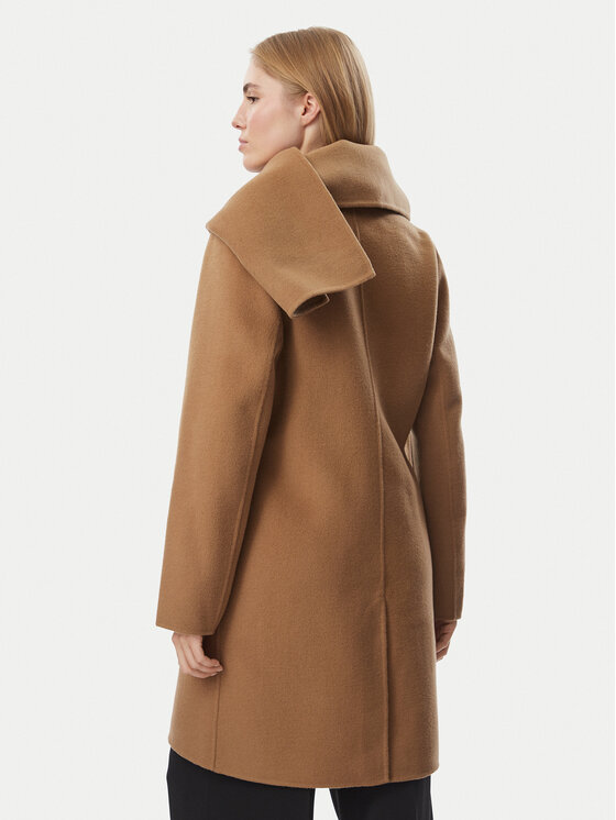 MICHAEL Michael Kors MICHAEL Michael Kors Вовняне пальто 77A7146M22 Світло-коричневий Regular Fit