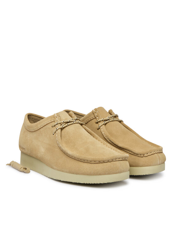 Clarks Clarks Półbuty Wallabee Lite 26327369 Beżowy