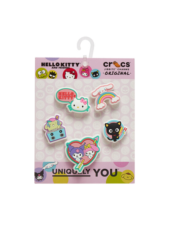 Crocs Crocs Прикраса для взуття Hello Kitty 5 Pack 10010556 Кольоровий