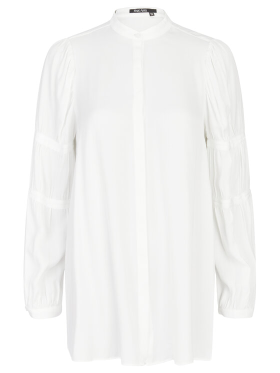 Marc Aurel Marc Aurel Πουκάμισο 6066 1000 93144 Λευκό Relaxed Fit