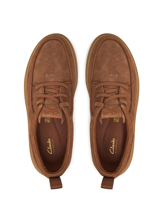 Clarks Clarks Półbuty Polden 26180865 Brązowy
