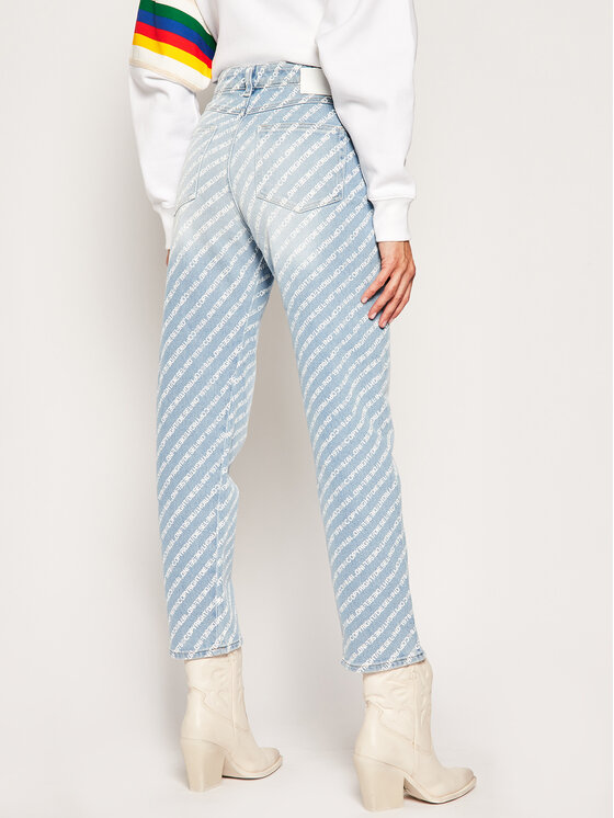 Diesel Diesel Džinsai D-Eiselle 00SH9G 009AU Mėlyna Straight Fit