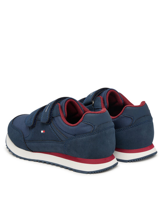 Tommy Hilfiger Tommy Hilfiger Sneakers Low Cut Velcro Sneaker T1X9-35253-1960 S Blu scuro