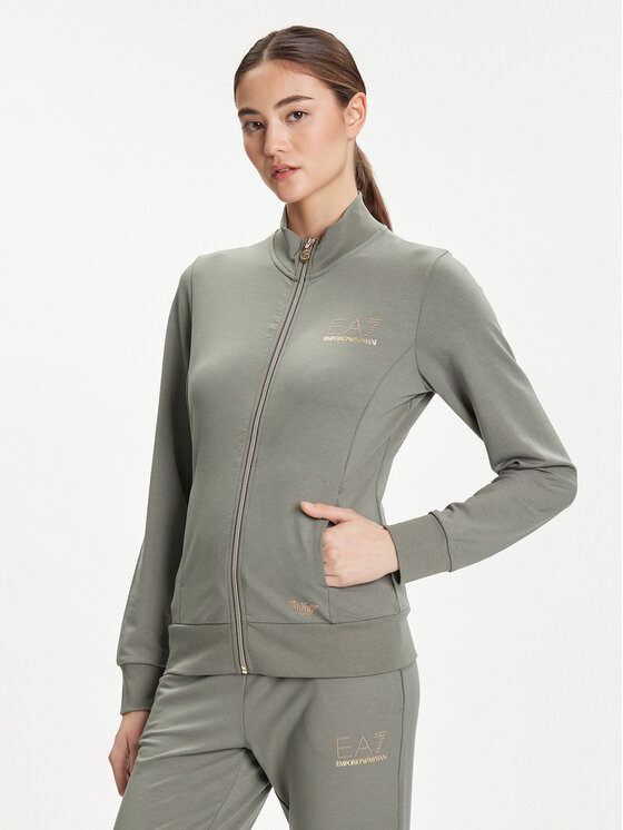 EA7 Emporio Armani EA7 Emporio Armani Felpa 8NTM43 TJ9RZ U8142 Verde Regular Fit