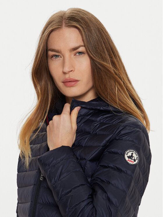 Jott Jott Pehelykabát Cloe P000WDOW01 Sötétkék Slim Fit