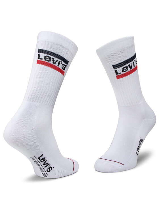 Levi's® Levi's® 2 unisex augsto zeķu pāru komplekts 37157-0151 Pelēks