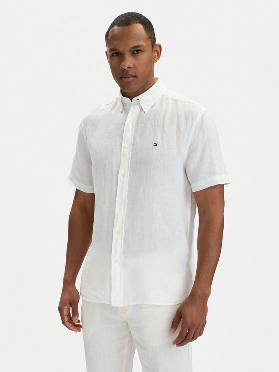 Tommy Hilfiger Tommy Hilfiger Camicia MW0MW41531 Bianco Regular Fit