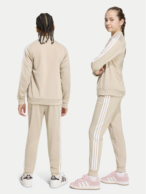 adidas adidas Sporta bikses Sst Track IA2239 Gaiši bēša Regular Fit