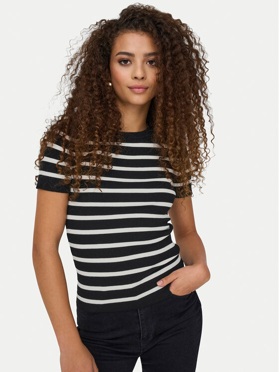 JDY JDY T-Shirt Cirkeline 15307860 Μαύρο Slim Fit