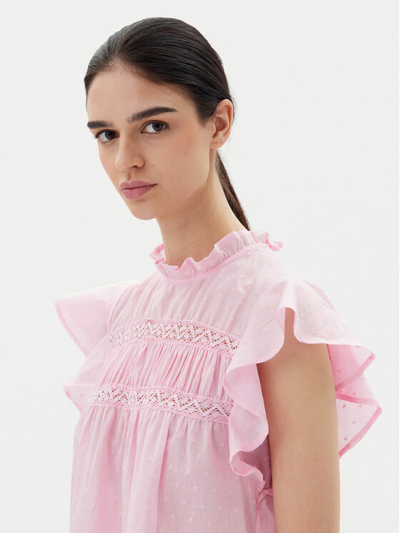 ONLY ONLY Блуза Katti 15337637 Розов Regular Fit