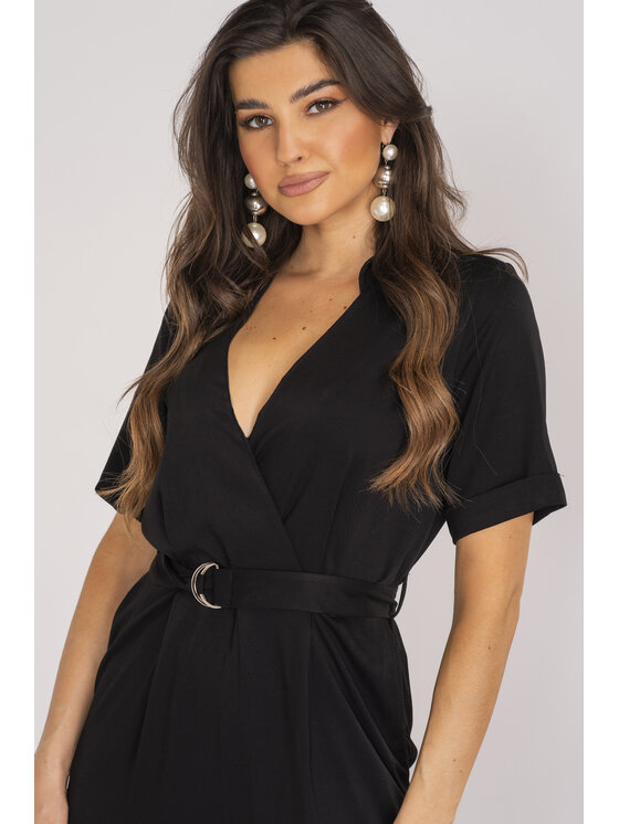 Awama Awama Kombinezon A660 Czarny Basic Fit