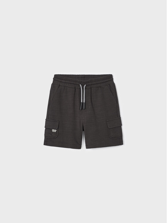 Mayoral Mayoral Шорти от плат 3222 Черен Regular Fit