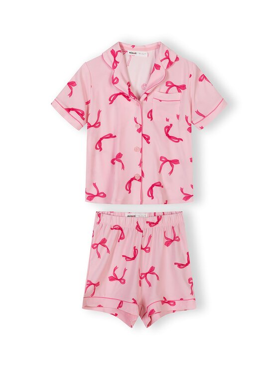 minoti minoti Komplet piżam 30PJ155 Różowy Regular Fit