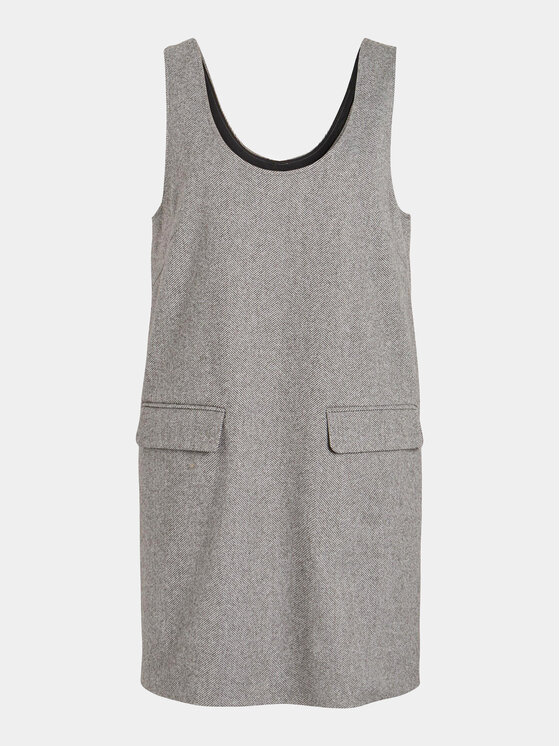Vila Vila Rochie de zi 14091442 Gri Regular Fit