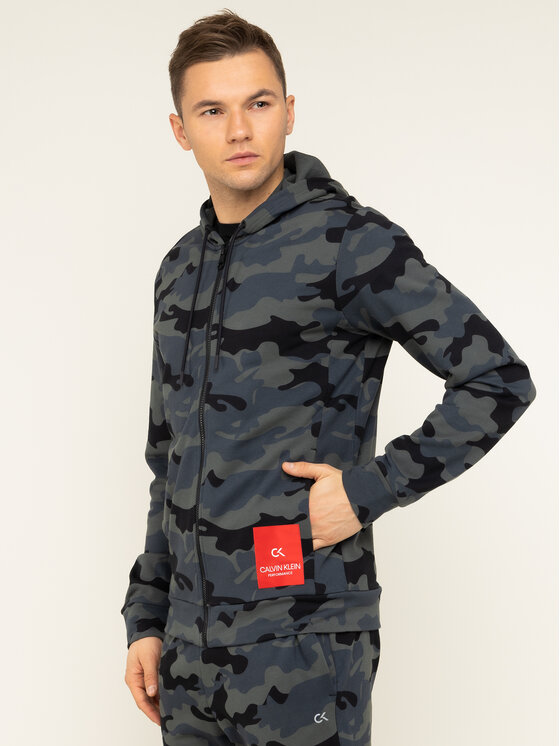 calvin klein camouflage jacket