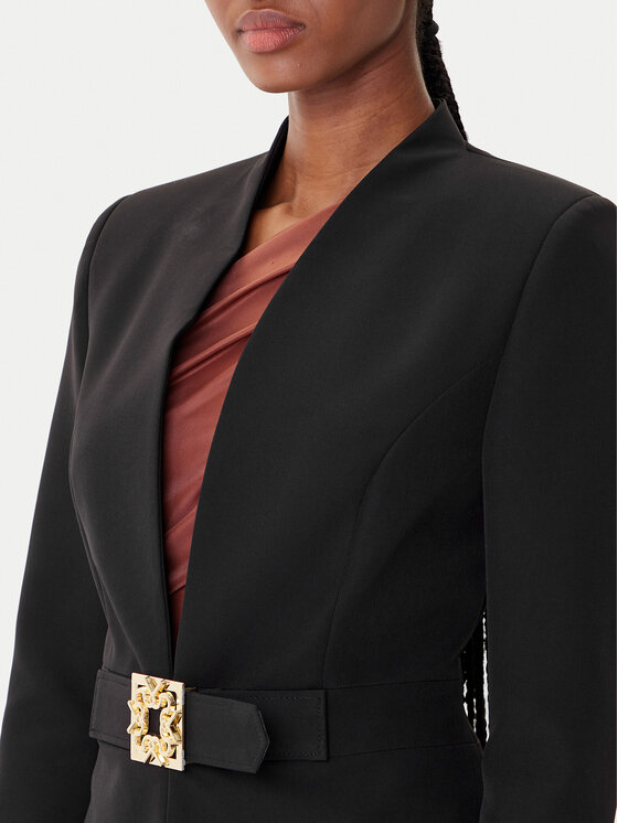 Rinascimento Rinascimento Sacou CFC0126208003 Negru Slim Fit