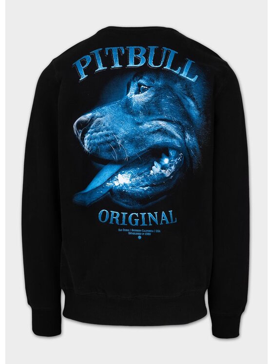 PITBULL PITBULL Bluza MIDNIGHT Czarny Regular Fit