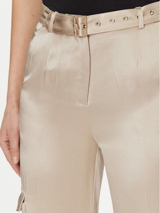 Marciano Guess Marciano Guess Pantaloni di tessuto 5RGB06 7248A Beige Regular Fit