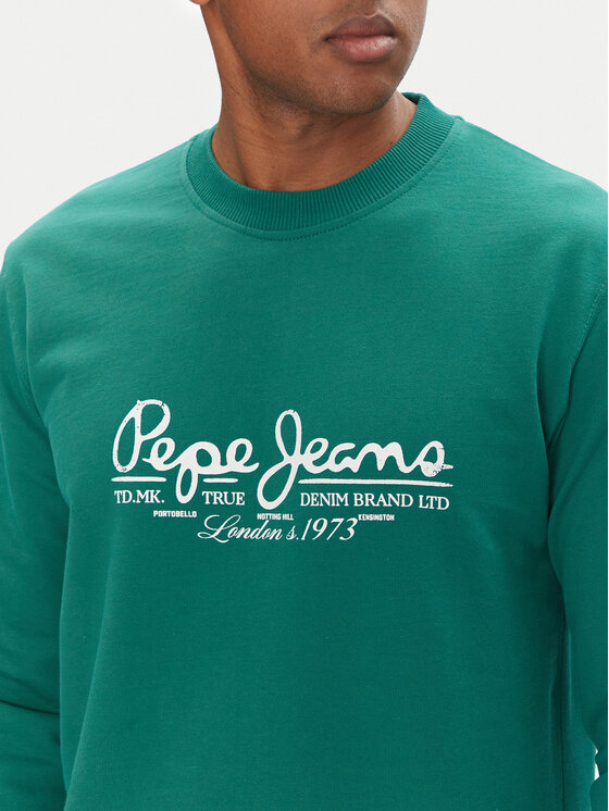 Pepe Jeans Pepe Jeans Sweatshirt Dumas PM582832 Grün Regular Fit