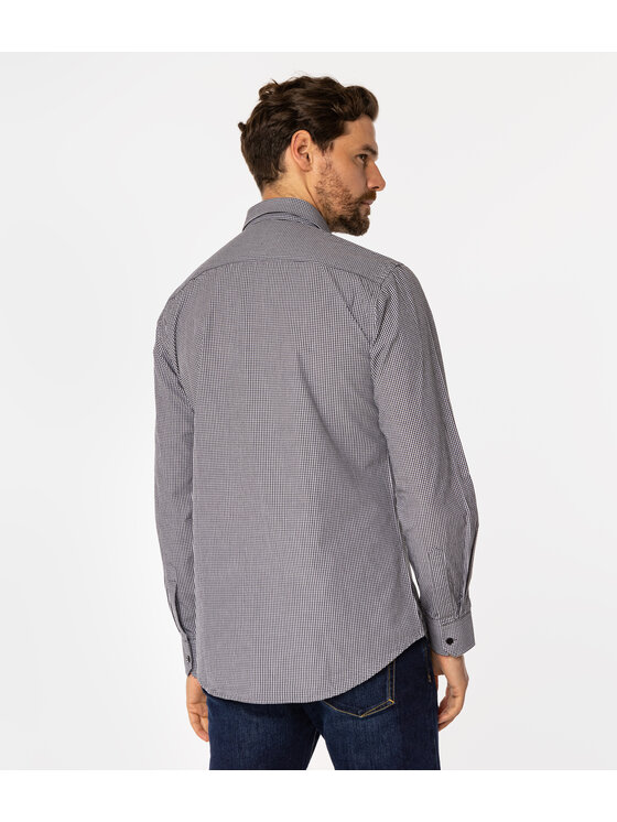 Lee Cooper Lee Cooper Koszula WINDSOR Czarny Slim Fit