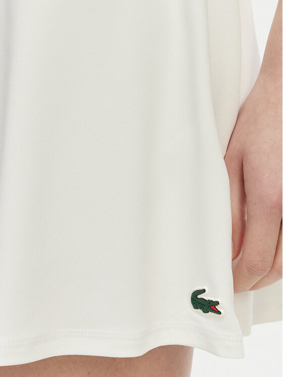 Lacoste Lacoste Спідниця тенісна JF0218 Білий Regular Fit