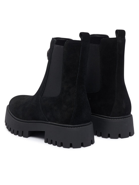 Guess Guess Kotníková obuv s elastickým prvkem FLTF2D SUE10 Černá