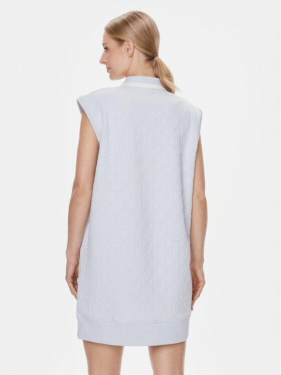 Guess Guess Rochie de zi Cheri V4RK00 KBSL0 Albastru celest Regular Fit