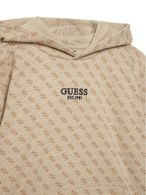 Guess Guess Μπλούζα L6YQ06 K4046 Μπεζ Regular Fit