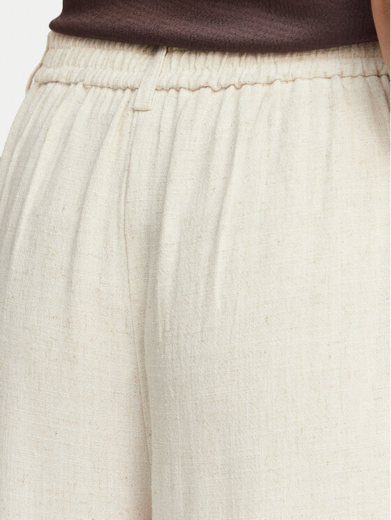 ONLY ONLY Штани з тканини Lemmia 15370398 Бежевий Regular Fit