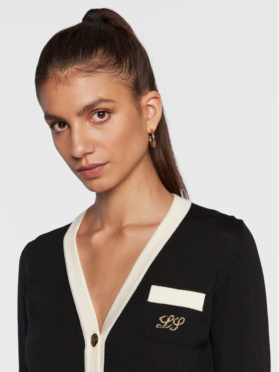 Cardigan Moris 0576587 Nero Regular Fit