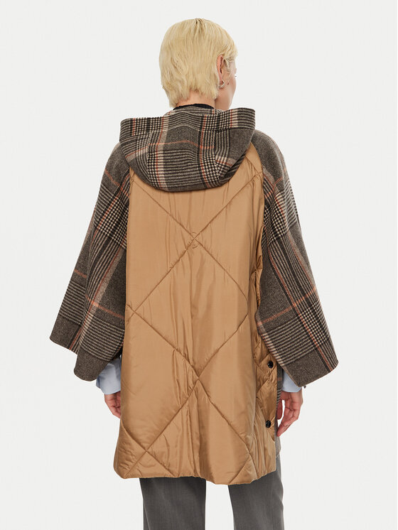 Weekend Max Mara Weekend Max Mara Вовняне пальто Agitare 2425496012 Чорний Loose Fit