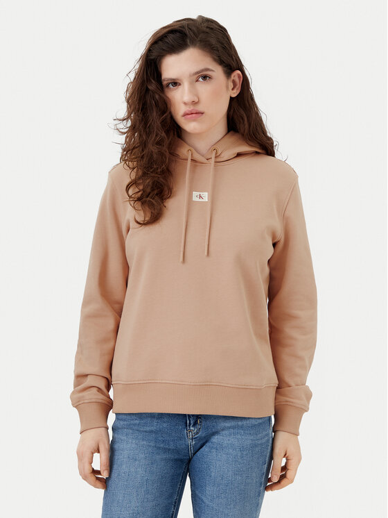 Calvin Klein Jeans Calvin Klein Jeans Felpa J20J225085 Arancione Regular Fit