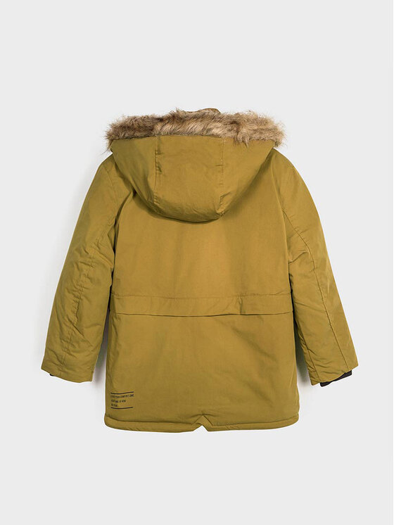 Giubbotto invernale 7473 Marrone Regular Fit