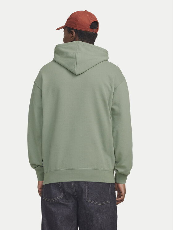 Jack & Jones Jack & Jones Bluza Charge 12257852 Zielony Loose Fit