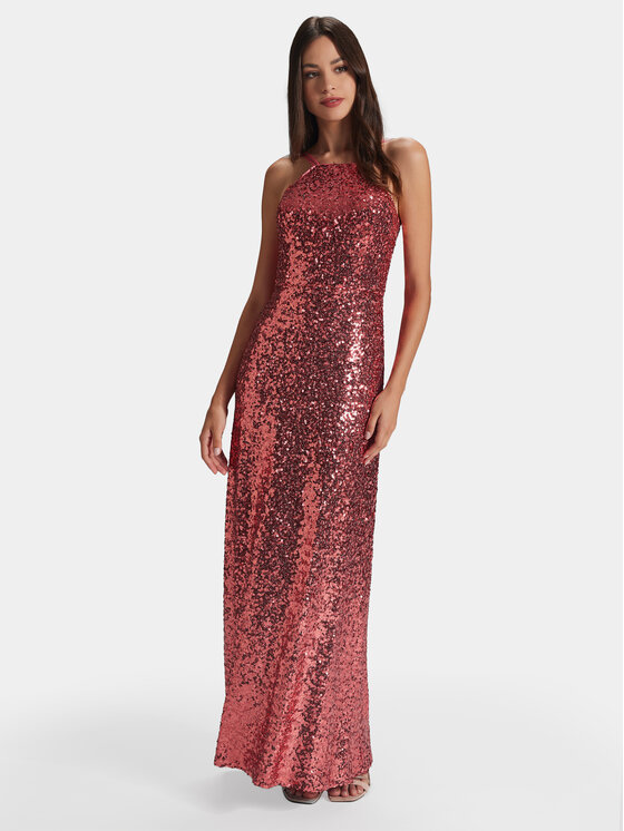Swing Swing Estélyi ruha 5AG05100 Rózsaszín Slim Fit