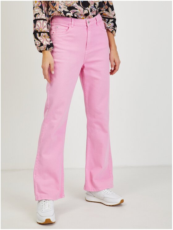 Orsay Orsay Jeansy 310032-98__38 Różowy Bootcut Fit