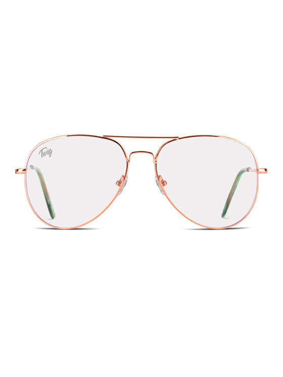 TWIG TWIG Okulary z filtrem blue light Handel Zielony