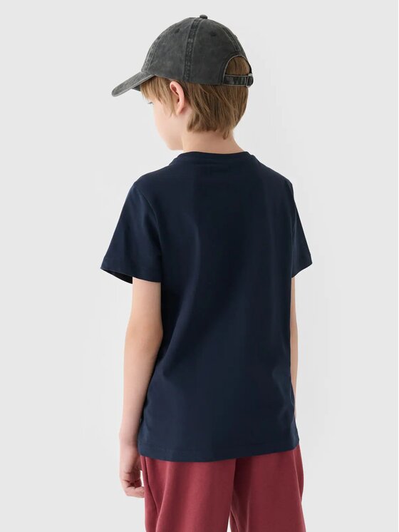 4F 4F T-shirt 4FJWM4FJWMM00TTSHM1627-31S Blu scuro Regular Fit