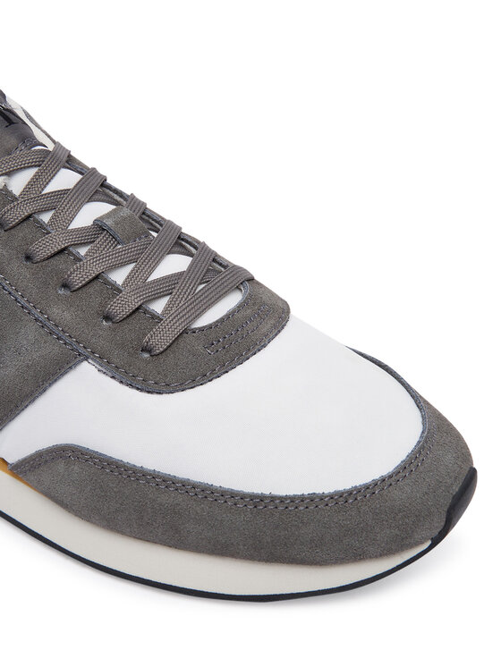 Calvin Klein Calvin Klein Superge Retro Runner Band Lth-Su HM0HM02212 Siva