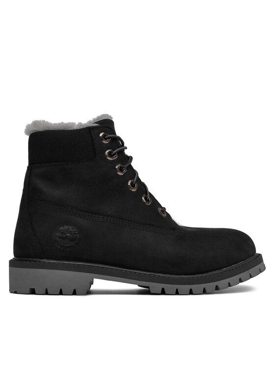 Trappers Timberland Premium 6 Inch Wp Shearling Lined TB0A41UX0011 Black Nubuck