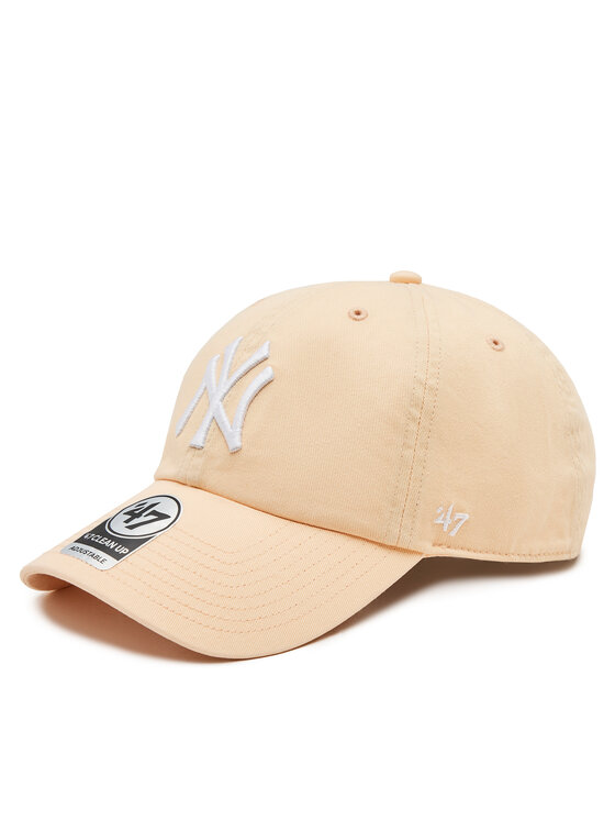 Șapcă 47 Brand Mlb New York Yankees '47 Clean Up W/ No Loop Label B-NLRGW17GWS-AF Portocaliu