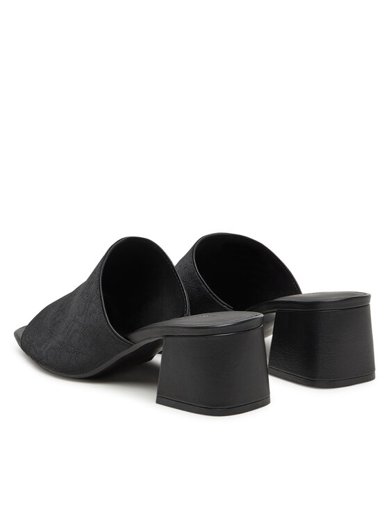 Calvin Klein Calvin Klein Şlapi Heel Slide 50 - Jacq HW0HW02387 Negru