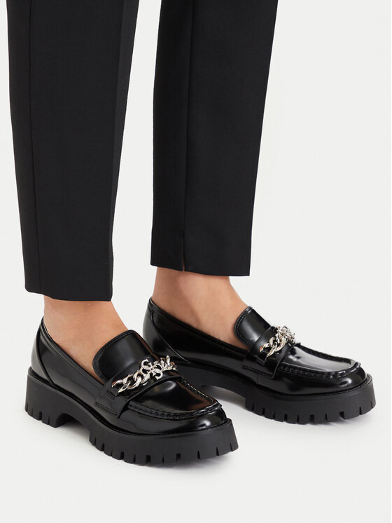 Guess Loafers FLPALR ELE14 Negru