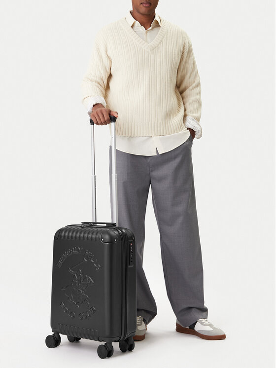 Beverly Hills Polo Club Beverly Hills Polo Club Rankinio bagažo lagaminas CEO-BHPC-S-001-08-BLACK Juoda