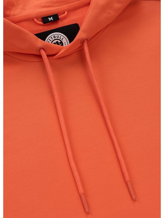PITBULL PITBULL Bluza SMALL LOGO NUGGET Pomarańczowy Regular Fit