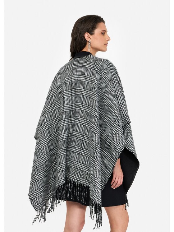 Liu Jo Liu Jo Poncho 2F5036T030001319 Grigio Regular Fit