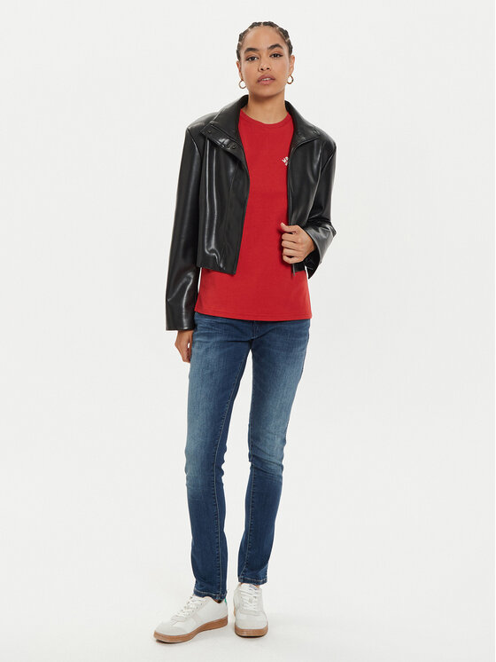 Wrangler Wrangler Teksad Spat 112357537 Sinine Skinny Fit